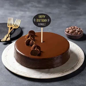Choco Truffle Birthday Cake